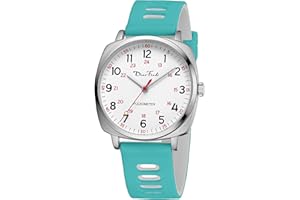 DIAOFENDI Waterproof Nurse Watch for Medical Professionals,Women Men, 24 Hour with Second Hand, Military Time Easy to Read Dial
