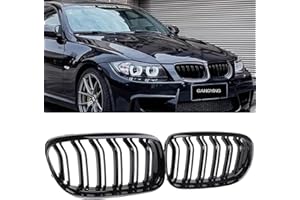 Gangying E90 E91 Griglia di Paraurti per BMW 3 Serie E90 E91 Grille Anteriore serie 3 E90 E91 touring Nera 2009 2010 2011