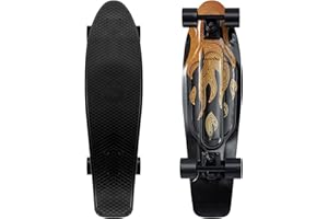 ARROW BOARD - 22, 27, 31 Pulgadas KMX Skateboard de Estilo Retro, Patineta para Adolescentes, Adultos, jóvenes, niños y niñas Penny Board