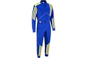 TK Go Kart Racing Suit Race Rally One Piece Poly Cotton Overalls Karting Suit