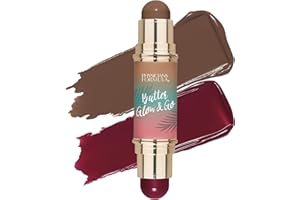 Physicians Formula Butter Glow & Go, Stick Duo Multi-Usage pour Joues, Yeux et Lèvres, Teintes pour Bronzer, Contour et Blush, Beach Bum Plum