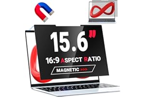 ‎ZOEGAA ZOEGAA Magnetischer Laptop Sichtschutz 15.6 Zoll 16:9 für Lenovo Hp Dell Acer Asus, Abnehmbarer Anti Blaulicht Sichtschutzfolie Blickschutzfolie Laptop 15,6 Entwickelt&Produziert Fabrik