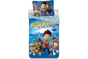 HARRY POTTER BrandMac ApS PAW Patrol Baby Bedding Set, 100 x 135 cm, 40 x 60 cm, Small Children's Bedding Set, Ryder