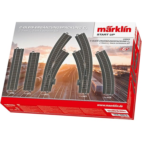 Märklin Start Up 24904 – C Track Supplementary Pack C4, Model 