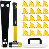 Zozen Laminate Flooring Tools/4in1VinylKitProfessional Caliber. | Installation Set, Strike Block, Separators, Rubber Mallet,