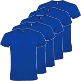 Pack 5 | Men's Basic T-Shirt | Cotton | Short Sleeve