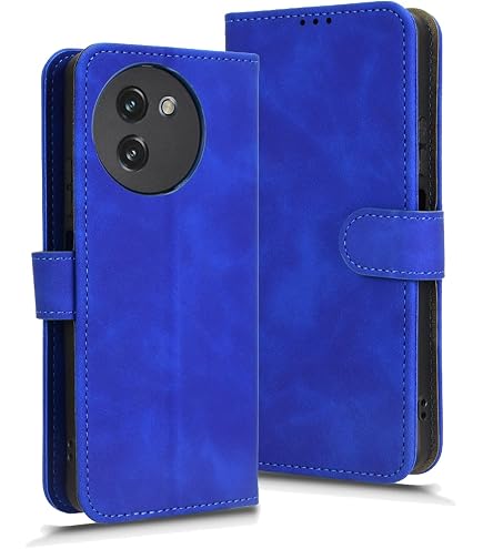 MOJIA Cover per Doogee Note 59 / Note 59 Pro/Note 59 Pro+, Custodia Flip Portafoglio per Telefono con Supporto e Slot per Schede, PU Custodia Con Funzione Antifurto RFID. Marrone