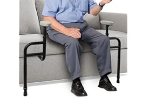 JAOGAUS Aufstehhilfe, Couch-Stuhl-Aufstehhilfe für Senioren, Aufstehhilfe für Senioren, Couch-Hebehilfe, 7 Höhenverstellbar, Breitenverstellbar, Sicherheitshaltegriff für Senioren