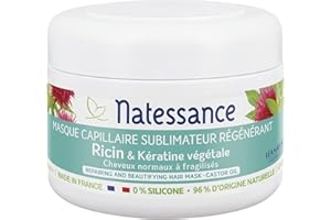 Natessance - Masque capillaire sublimateur régénérant - Ricin & Kératine végétale