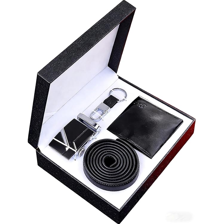 Bruno Banani Gift Box Set Wallet High/Keychain Black Black