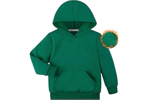 BIG ELEPHANT Sudadera con Capucha para Niños – Hoodie con Bolsillo, Manga Larga, Forro Polar Delicado y Cálido