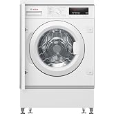 Bosch Integrated Washing Machine, 60 cm, 8 kg, Series 6, EcoSilence, White | It integrates into your kitchen and washes your