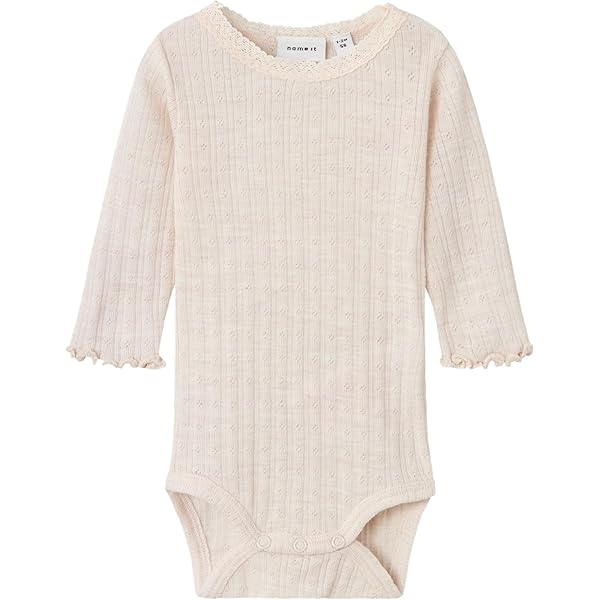 NAME IT Mädchen Strampler Langarm - Bio-Baumwolle Mit TENCEL Modal