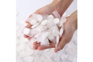 Jucoan 300 Stück komprimierte Baumwollhandtücher, Einweg-Handtücher, Tabletten, Waschlappen für Reisen, tragbare Münztücher, Gesichtswaschlappen für Outdoor, Wandern, Camping, Sport, Hotel,