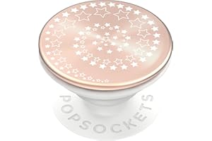 Popsockets PopGrip - Soporte y Agarre para Teléfonos Móviles y Tabletas con un Top Intercambiable - Backspin Aluminum Starry Eye