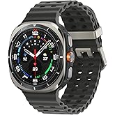 Samsung Galaxy Watch Ultra, 47mm, Titanium Silver, LTE (CAD Version) | Durable Titanium Casing Cushion Design Quick Button, A