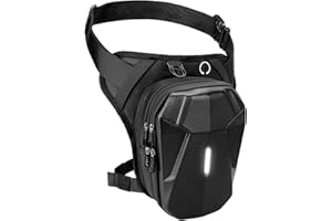 ISEYOU Beintasche Motorrad, Oberschenkeltasche für Herren Damen, Leg Bag mit Abnehmbare Beingurte Multifunktionstasche für Wandern, Camping, Klettern, Laufen, Sport und Arbeit Gepäckrollen
