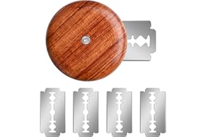 Niuhong Lama Impasto Acciaio Inossidabile Raschietto Pane Impasto Pane Fai Da Te Spatola Pizza Raschietto Pasta Stampi Coltello Torta Coltello Pane Manico Legno Coltello Panettiere Con 5 Lamette Barba