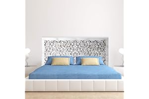 La Fabrica del Cuadro Ajustable, Madera contrachapada, Blanco Envejecido, 160x80 cm