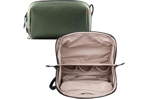 PGYTECH Kosmetyczka dla mężczyzn i kobiet, podróżna kosmetyczka do zawieszenia, torba na pranie z uchwytem, wodoszczelna, zielony, Torba do prania