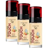 Golden Rose Moisture Touch Foundation No: 102 - Hyaluronik Asitli Nemlendirici Fond&ouml;ten SPF 20-30 ml (3 paketi)