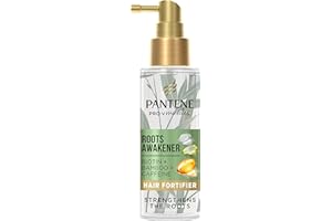 Pantene Roots Awakener Sérum de croissance des cheveux sans rinçage pour femme ou homme avec traitement du bambou, de la caféine et de la biotine 100 ml