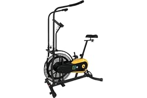 Fit4home Exercise Bike Cross Trainer Gym Equipment For Home Exercise Bikes Fitness Cardio Elliptical Trainer | Bluetooth LCD Monitor Adjustable Seat Pulse Sensors | KPR4590 Black