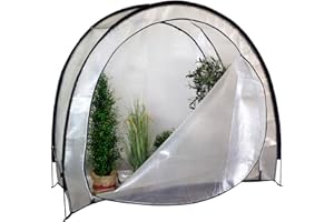 Videx Winterschutzelt Ice Extreme | Frostschutzhaus | H: 175 x L: 200: x B: 85 cm | Iso-Noppenfolie | Pflanzen überwintern | mobiles Gewächshaus| ganzjährig nutzbar