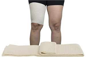 VENDARI Venda elástica tubular de compresión (10cm x 1m Talla F (Piernas gruesas y muslos))