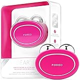 Foreo Bear, Massaggiatore Viso Antirughe Smart con Microcorrente, per Rughe Della Fronte e Doppio Mento, Ginnastica Facciale,