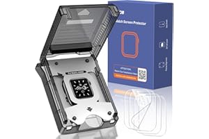 Uyiton für Apple Watch Series 11/10 42 mm Schutzfolie, 4 Stück Weich EPU Folie Selbstheilung Fingerabdruck-ID Unterstützen, Einfache Installation Displayschutz Folie für iWatch 42 mm