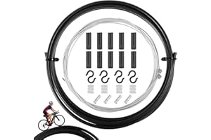 ZHIBEISAI tlidfgeo Universal Bicycle Shifter Cables Set Bicycle Change Cable for Bike Derailleur Cable Hose Kit for Mountain Road Bike Repair