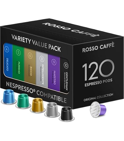 Range-Capsules Nespresso Inox - Support Aimanté Pour 40 Capsules - Adhésif 3M - 40,5x22cm