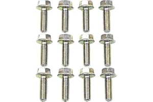 MICHIGAN MOTORSPORTS LS & LT Exhaust Manifold Header Bolts 12pc -Fits 1997-2021 LS1 LT1 4.8 5.3 5.7 6.0 6.2 7.0