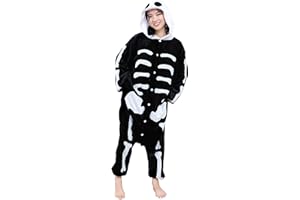 FunnyCos Adult Onesie Animal Pajamas Unisex Halloween Cosplay Costume Loungewear
