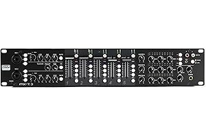 DAP IMIX-7.3 7-Kanal, 3 Zonenmixer 19", 2HE