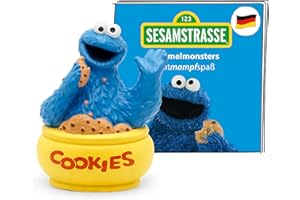 tonies Hörfigur für Toniebox, Sesamstraße – Krümelmonsters Mitmampfspaß, Hörspiel für Kinder ab 3 Jahren, Spielzeit ca. 40 Minuten