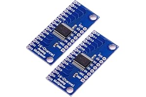 Hailege 2pcs CD74HC4067 CMOS 16-Kanal-Digital-Analog-Multiplexer-Breakout-Modul