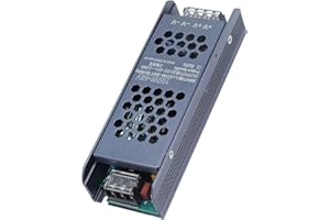 SUPECESORIO Transformador 220V a 24V, 100W Controlador LED Voltaje Constante, Ultra Fino Fuente, LED Driver Fuente Alimentación de Voltaje Constante para Tira led Bombillas Luces de Interior