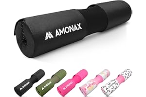 Amonax Almohadilla Barra Gimnasio Para Hip Thrust, Protector Barra Gimnasio Con Acolchado Grueso De Espuma, Almohadilla Sentadillas Y Entrenamiento De Fuerza