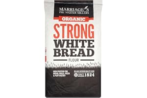 MARRIAGE'S Marriages Organic Strong White Bread Flour, 16 kg