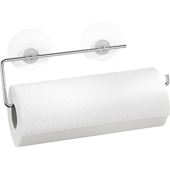 Porta Rotolo Carta Da Cucina Adesivo - Senza Foratura, Per Cucina E Bagno - Foto 9