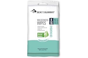 SEA TO SUMMIT SEATO SUMMIT AWWXL Toallitas Wilderness XL 8uds, Adultos Unisex, White, L