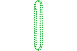 REDSTAR FANCY DRESS Neon Party Necklace Beads 80s Fancy Dress Accessory