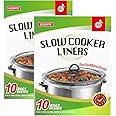 ECOOPTS Slow Cooker Liners by ECOOPTS | Small Cooking Bags Fit 1-3 Quarts (20)