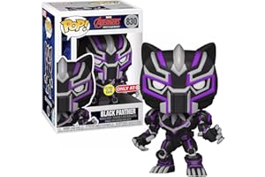 FUNKO Figura Pop Marvel Avengers Black Panther Glow in The Dark Exclusive