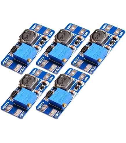 Modulo Boost DC-DC 3.7V A 12V - 10 Pezzi, Convertitore Step Up Per Batterie Al Litio - Foto 6