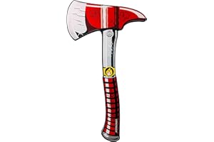 Liontouch - Ascia dei Pompieri per Bambini | Ascia Giocattolo per Bambini, in Schiuma Eva, Resistente & Flessibile | Accessorio per Costume da Pompiere, Feste in Maschera, Carnevale, Giochi di Ruolo