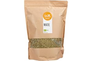 ‎TEEVERLIEBT teeverliebt - Bio Mate Tee 1000 g I Bio Matetee aus kontrolliert biologischem Anbau I belebend-frische Teemischung I Organic Green Tea Powder 1000g