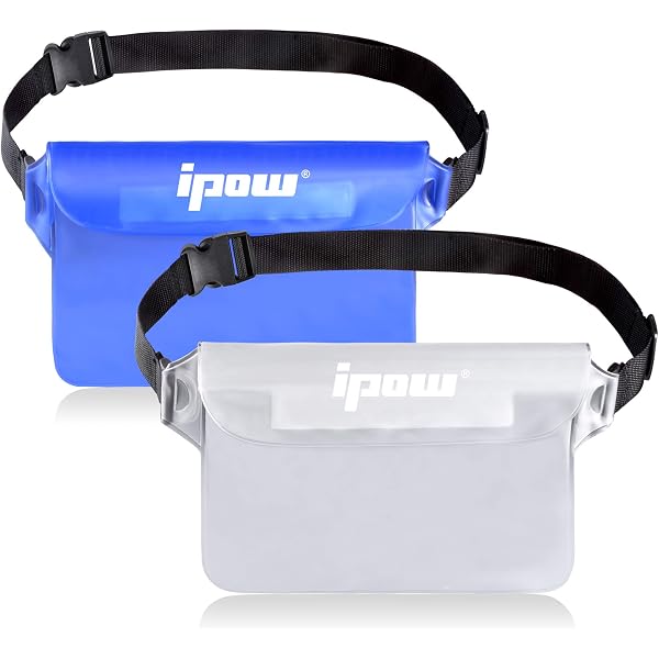 Sac Etanche Nautique - Pochette Smartphone Waterproof - Sangle Réglable - 22x17.6cm